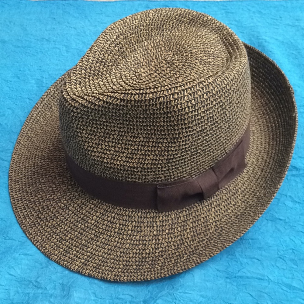 Straw Fedora Style Hat